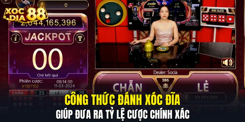 Công thức đánh xóc đĩa giúp đưa ra tỷ lệ cược chính xác Công thức đánh xóc đĩa giúp đưa ra tỷ lệ cược chính xác