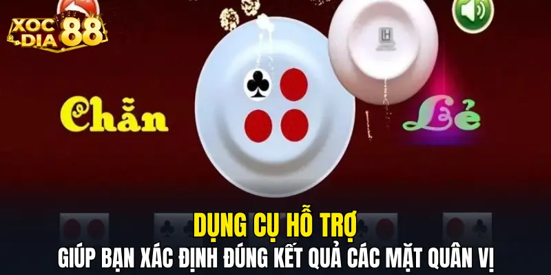 Dụng cụ hỗ trợ giúp bạn xác định đúng kết quả các mặt quân vị Dụng cụ hỗ trợ giúp bạn xác định đúng kết quả các mặt quân vị