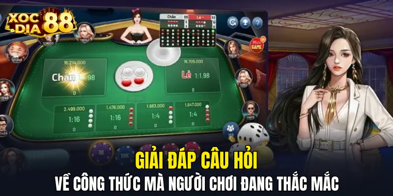 Giải đáp câu hỏi về công thức mà người chơi đang thắc mắc Giải đáp câu hỏi về công thức mà người chơi đang thắc mắc