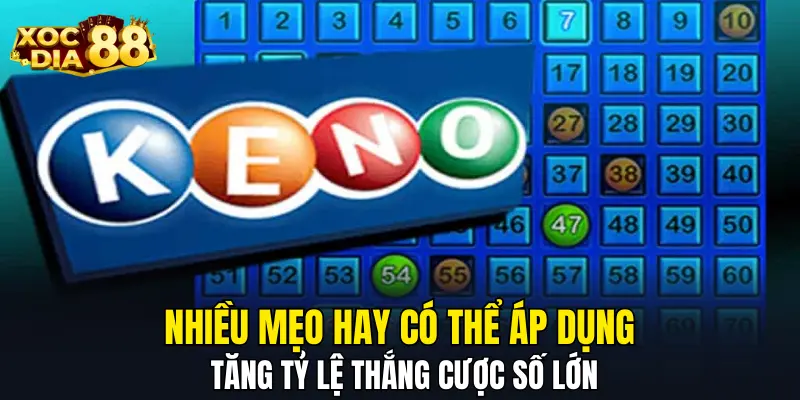 Nhiều mẹo hay có thể áp dụng tăng tỷ lệ thắng cược số lớn